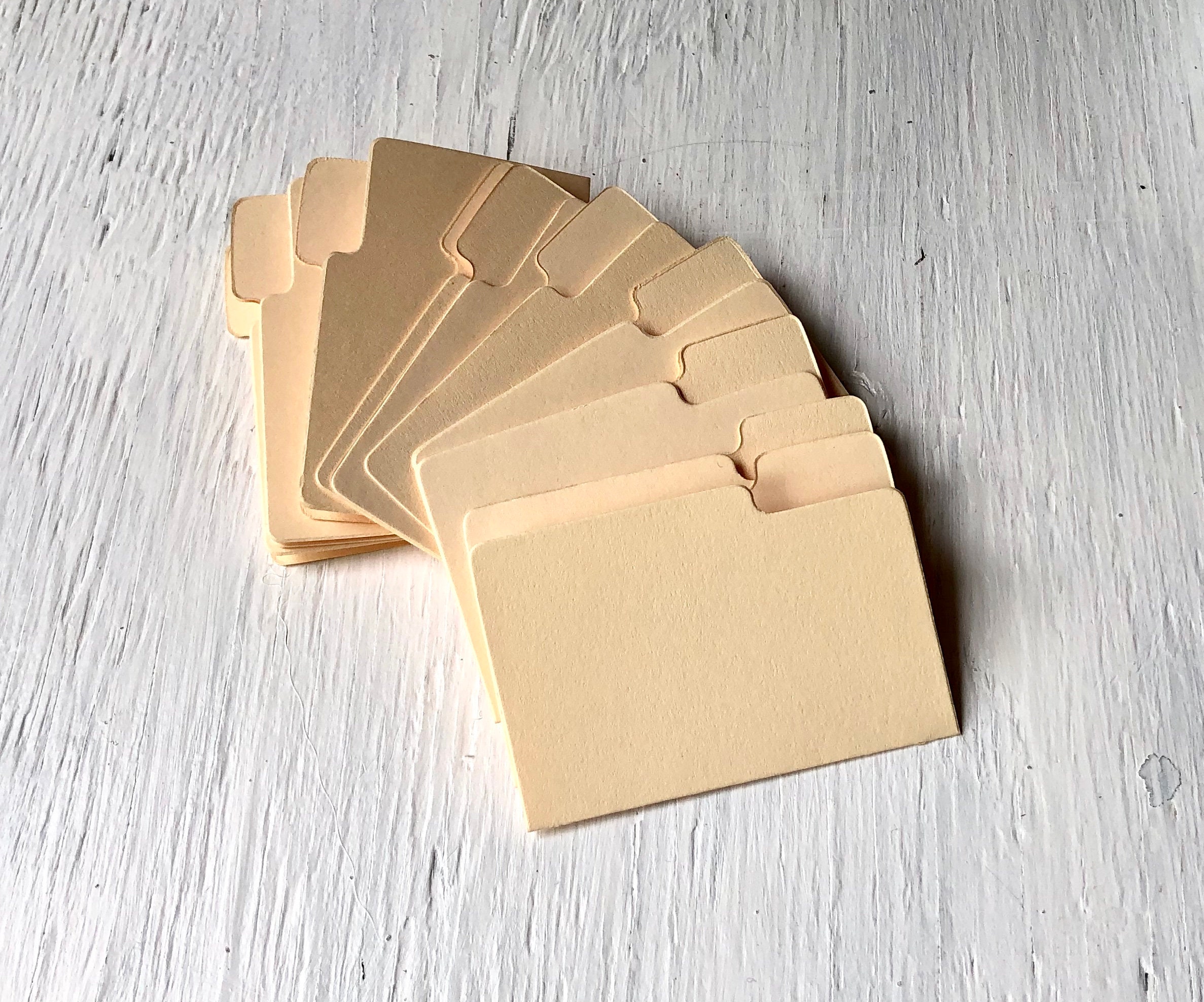 File Folders Mini File Folder Note Cards Journaling and Etsy