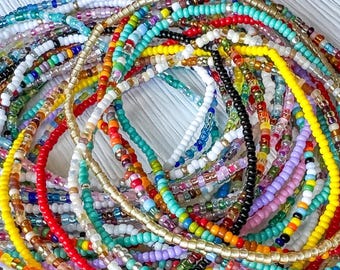 Dainty Beaded Anklet Size Custom Customizable Jewelry for Summer Beach Accessory for Vacation Resort Chic Tourist Core Boho Style Island