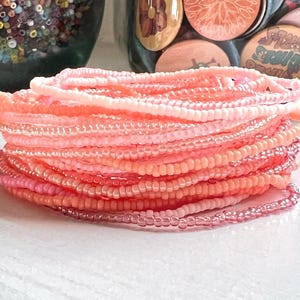 Seed Bead Bracelet Boho Stretch Jewelry Accessory Tiny Glass Beaded Wristband Stackable Minimalist Dainty Bohemian Layering Elastic Handmade