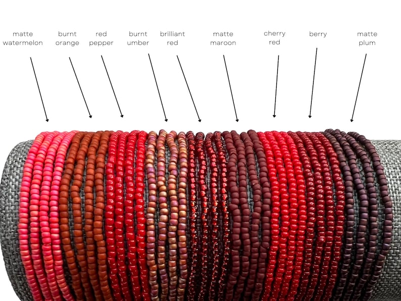 Small Glass Seed Bead Bracelet
