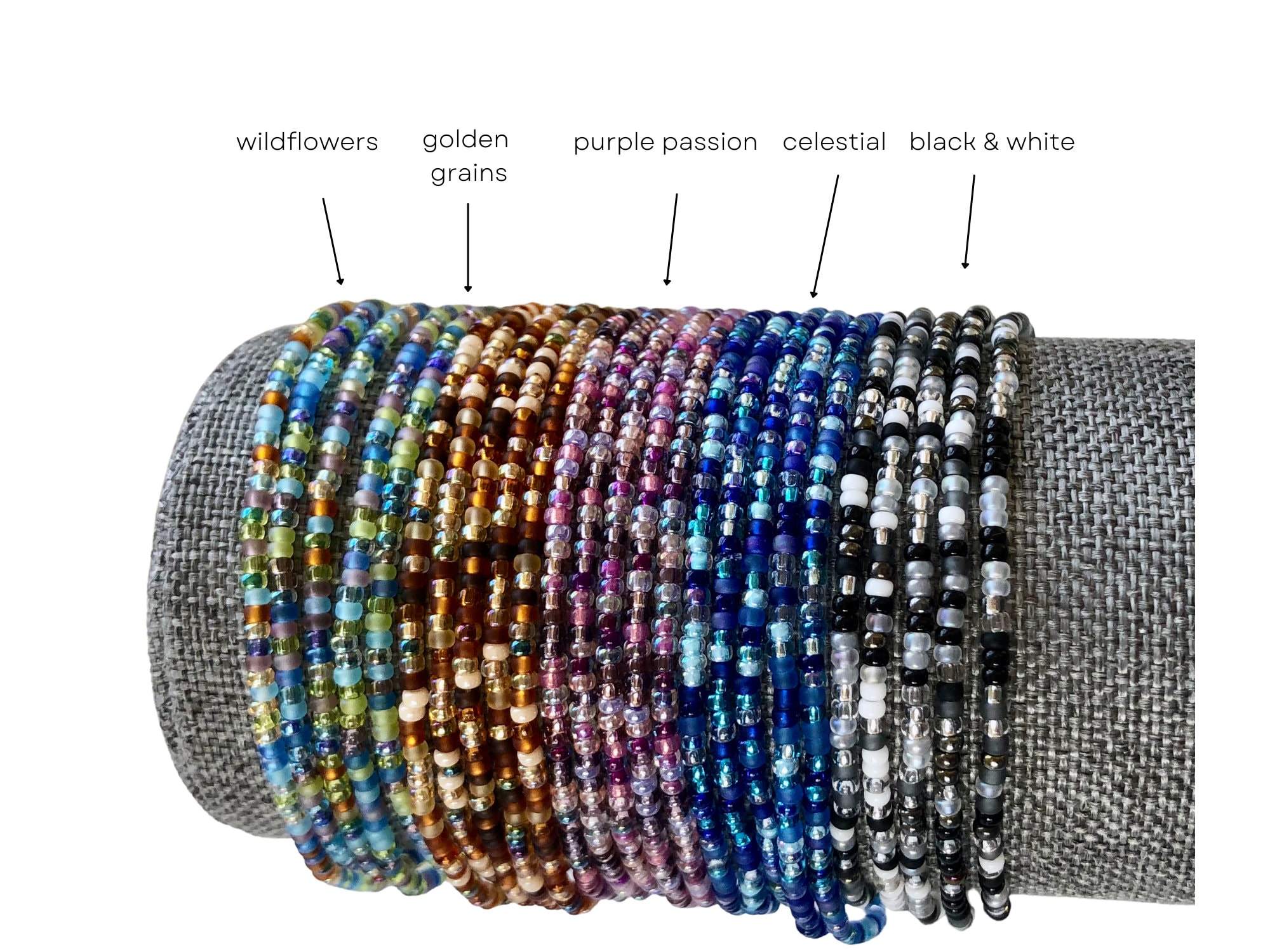 Wholesale Seed Bead Bracelets (Adult Sizes) – Willow Beads Co