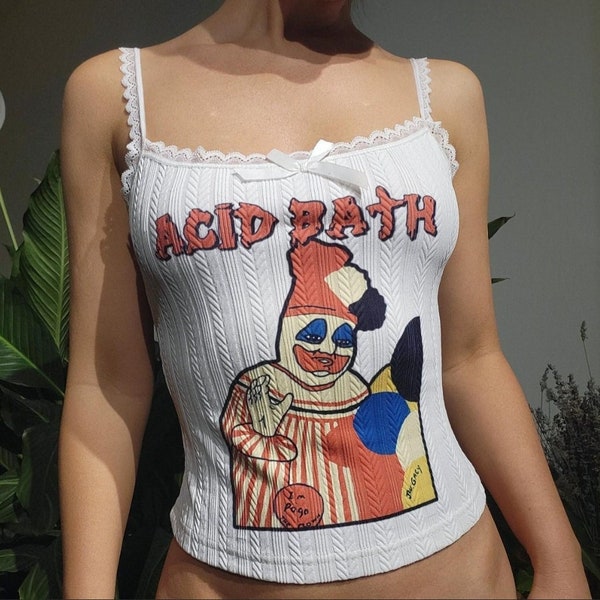 Acid Bath Coquette Tank Top