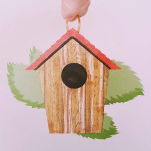 Birdhouse SVG cuttable file, scrapbooking or cardmaking, bird house cutting file template, digital die cut, Pazzles, Cricut, Silhouette PDF image 3