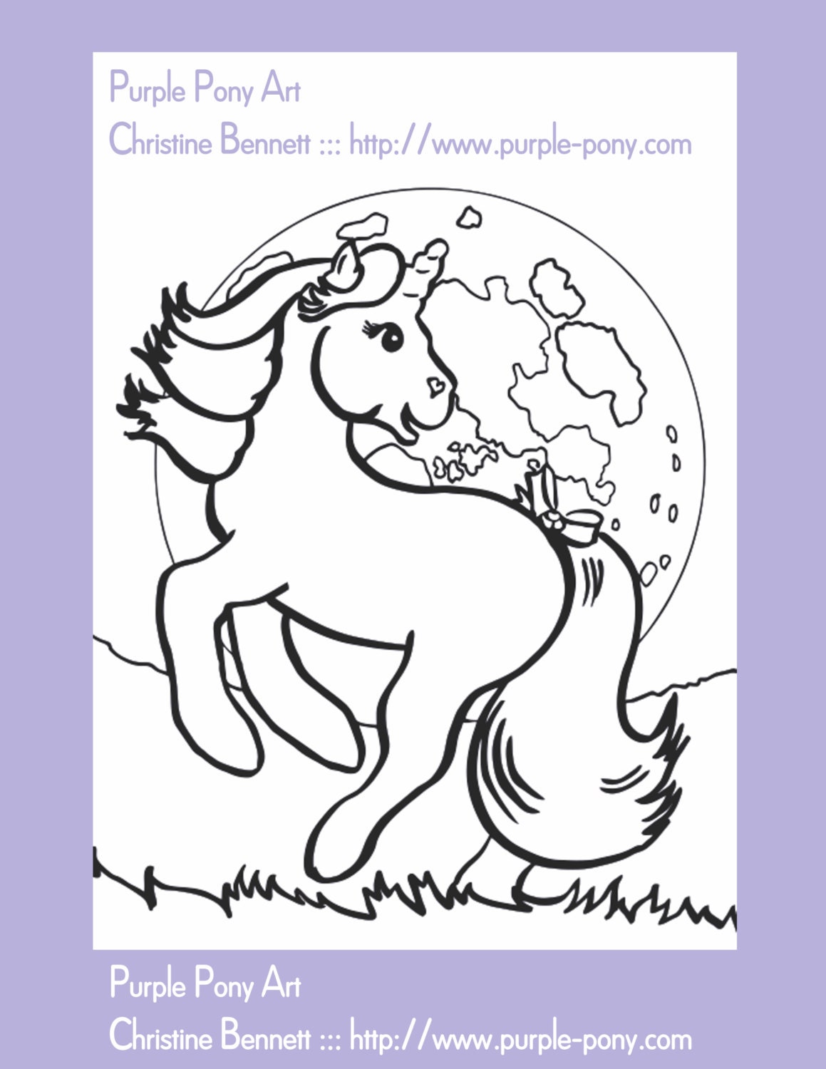 Pegasus Pony Coloring Pages