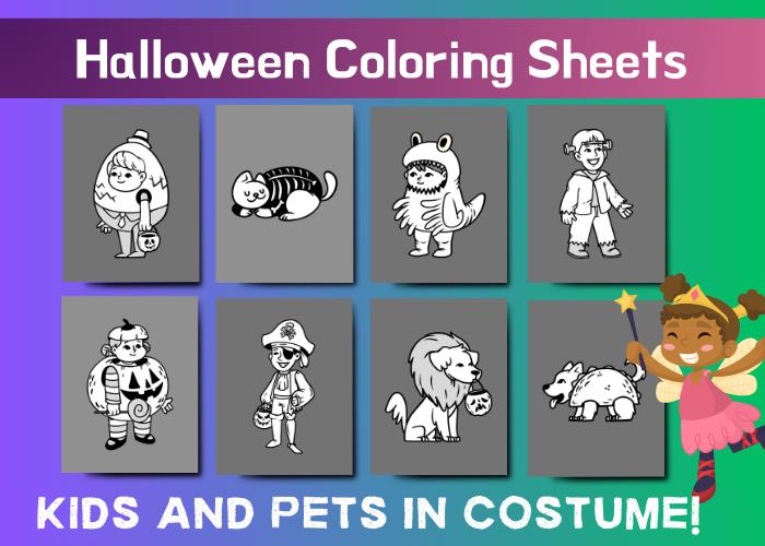 Halloween Toddlers Coloring Sheets Preschool Printable Activities ...
