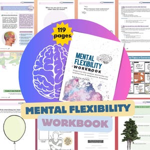 Teen Therapy Bundle | CBT & DBT Worksheets Bundle Teens | Teen Mental Health Workbook | Teen Anxiety Coping, Teen ADHD and Self-Esteem Tools