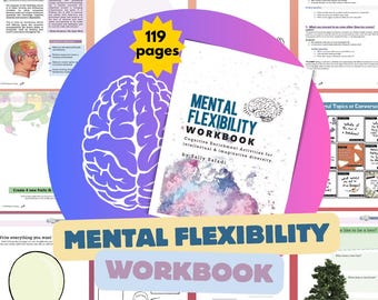 Teen Mental Flexibility Workbook | CBT & DBT Worksheets (Digital Download)