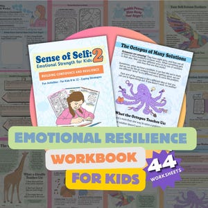 Coping Skills Workbook for Kids Ages 8-12: Emotional Regulation Tools, Mindfulness Activities, DBT Skills for Children, Therapy Worksheets