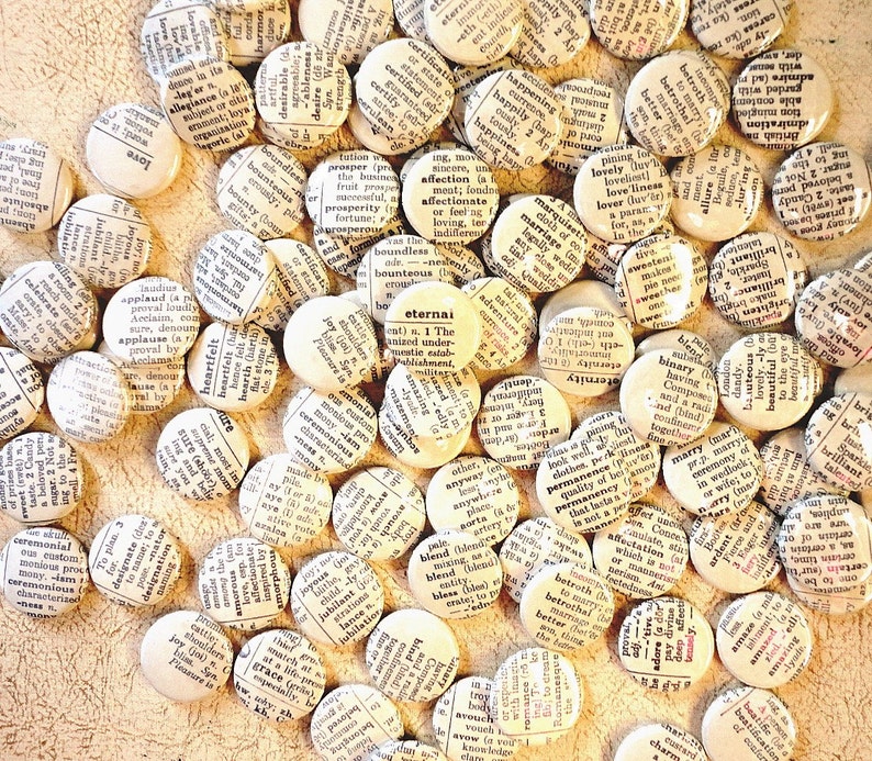 Wedding Favors Free Shipping Vintage Dictionary Inspired Best Seller