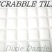DIY jewelry 300 rectangle scrabble epoxy stickers, scrabble epoxy stickers, epoxy tile, .75x.83 inch rectangle scrabble tile 3D epoxy seals