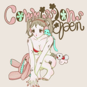 Custom soft dreamy anime style illustration art commission (Please read the description)