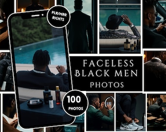 Melanin Faceless Black Men Stock Photos – Boss Lifestyle, MRR (100+ Images)