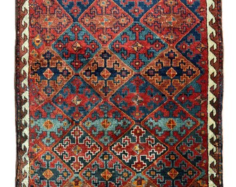 4x6 Vintage Persian Rug