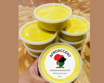 Raw African Shea Butter, 100% Pure Organic Skin Moisturizer