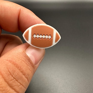 Football Shoe Charm, Sports Shoe Charms, Shoe Beads, Shoe Supplies, Shoe Charms