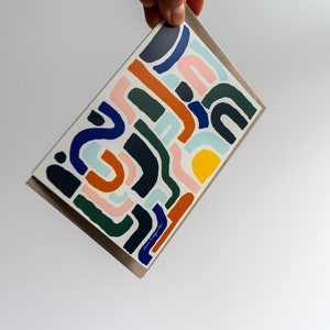 Solde - carte de voeux (vierge). Fabriqué à Melbourne.