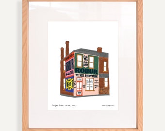 Carlton Milk Bar - Fine Art Giclee Print (A4/A3)