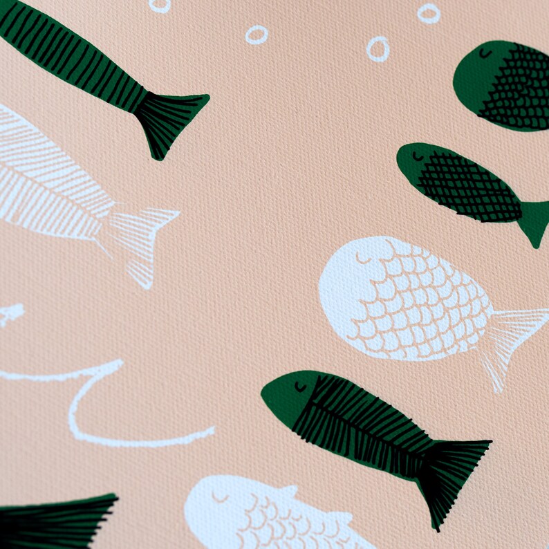 Fish Art Print. Original illustration. Made in Melbourne A4/A3 image 4