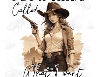Robię Rzecz Zwaną Tym, Czego Chcę PNG SVG, Amerykańska Cowgirl Svg Png, Projekt Western Cowboy, Dziki Western Png, Western Cowgirl Koń Retro