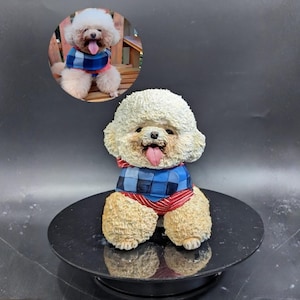 Custom Pet Figurine | Personalized Pet Figurine | Pet Memorial Gift | Pet Lover Gift | Custom Dog/Cat Statue | Custom Pet Model