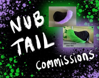 Fursuit Nub Tail Commission - UK