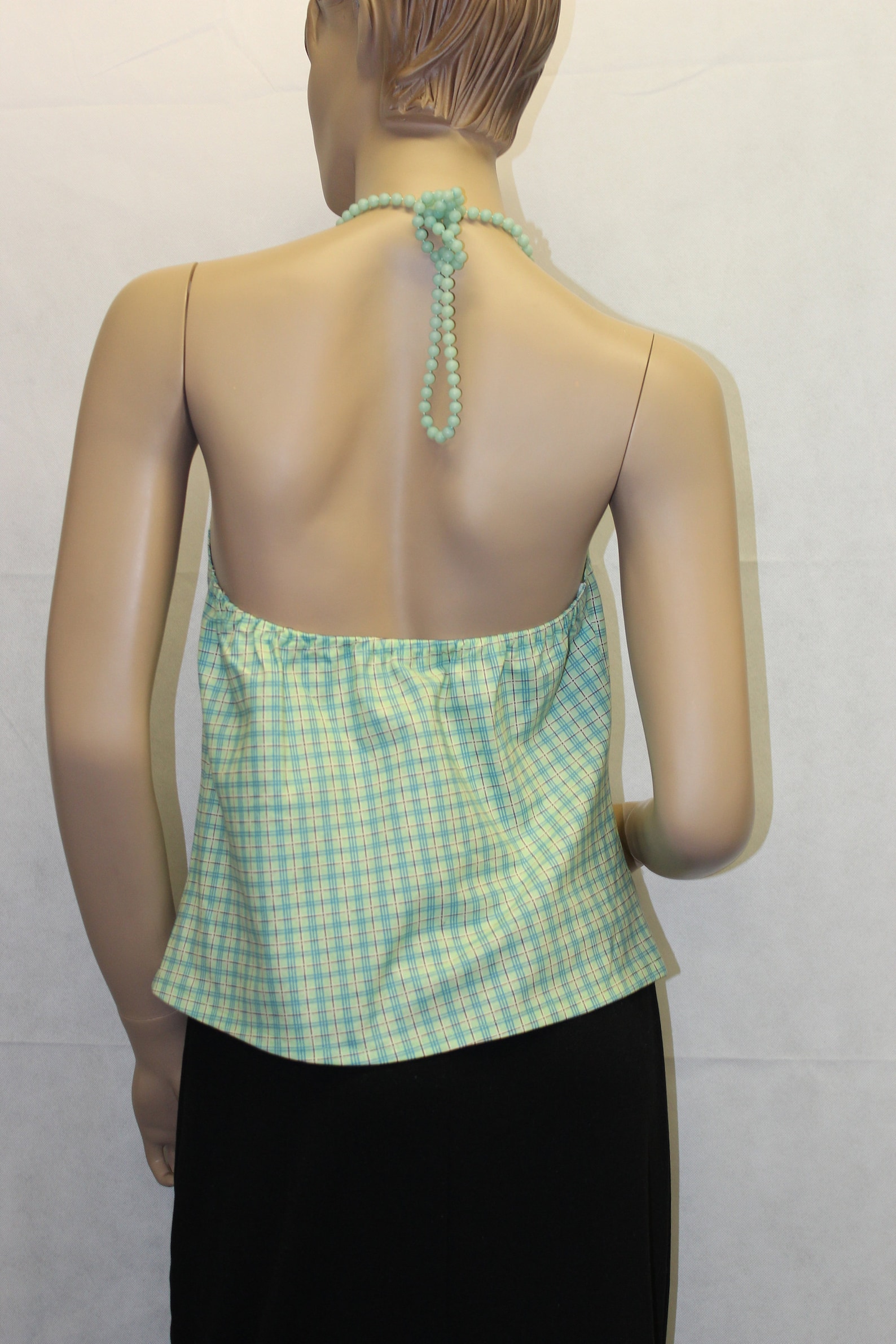 Retro Halter Top Boho Halter Top Hippie Halter Top Spring - Etsy