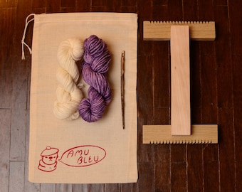 Pocket Weaving Loom Kit (DK weight yarn kits)