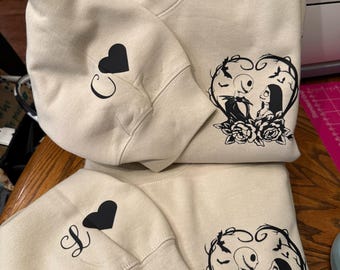 Jack & Sally Couple - Sweat à capuche assorti