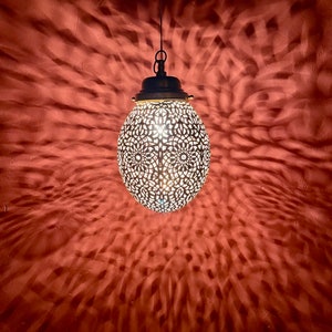 Pendant Light Brass Handmade Pendant light, Moroccan Brass Pendant Light Fixtures, Pendant Lighting, Simple Moroccan ceiling lamp