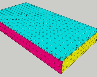 3D Fixture Welding Table For CNC Laser Waterjet Cutting DXF DWG Files