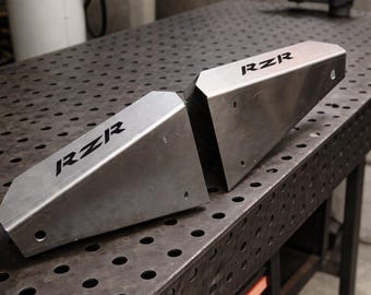 Polaris RZR 1000 XP 2024+ Front A-Arm Skid Plates Laser waterjet cut file dxf
