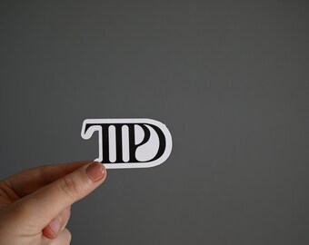 Logo du département des poètes torturés Sticker