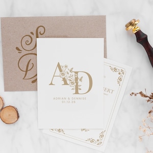 Modern wedding Monogram, Premade Logo Design, Wedding Couple Logo, Minimalist Wedding Monogram, Initial Logo, Elegant wedding monogram