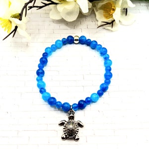 Blue Sea Turtle Bracelet