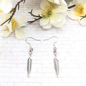 Delicate Feather Earrings