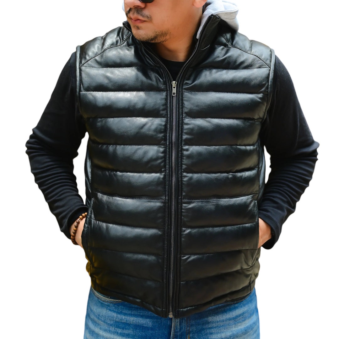 Puffer Vest for men Sleeveless Winter Jacket