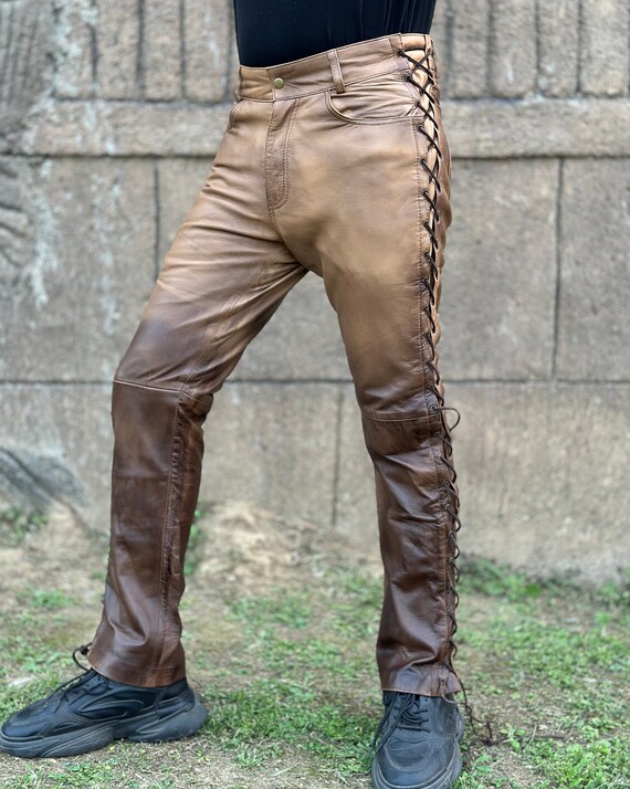 Pantalon encerado hombre hotsell