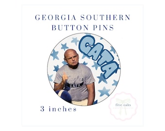 3-Zoll-Button – Spieltag Button – College Button – Anstecknadel – Custom Button