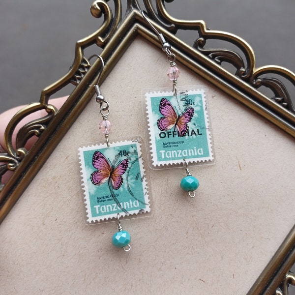 Stamp Earrings Etsy