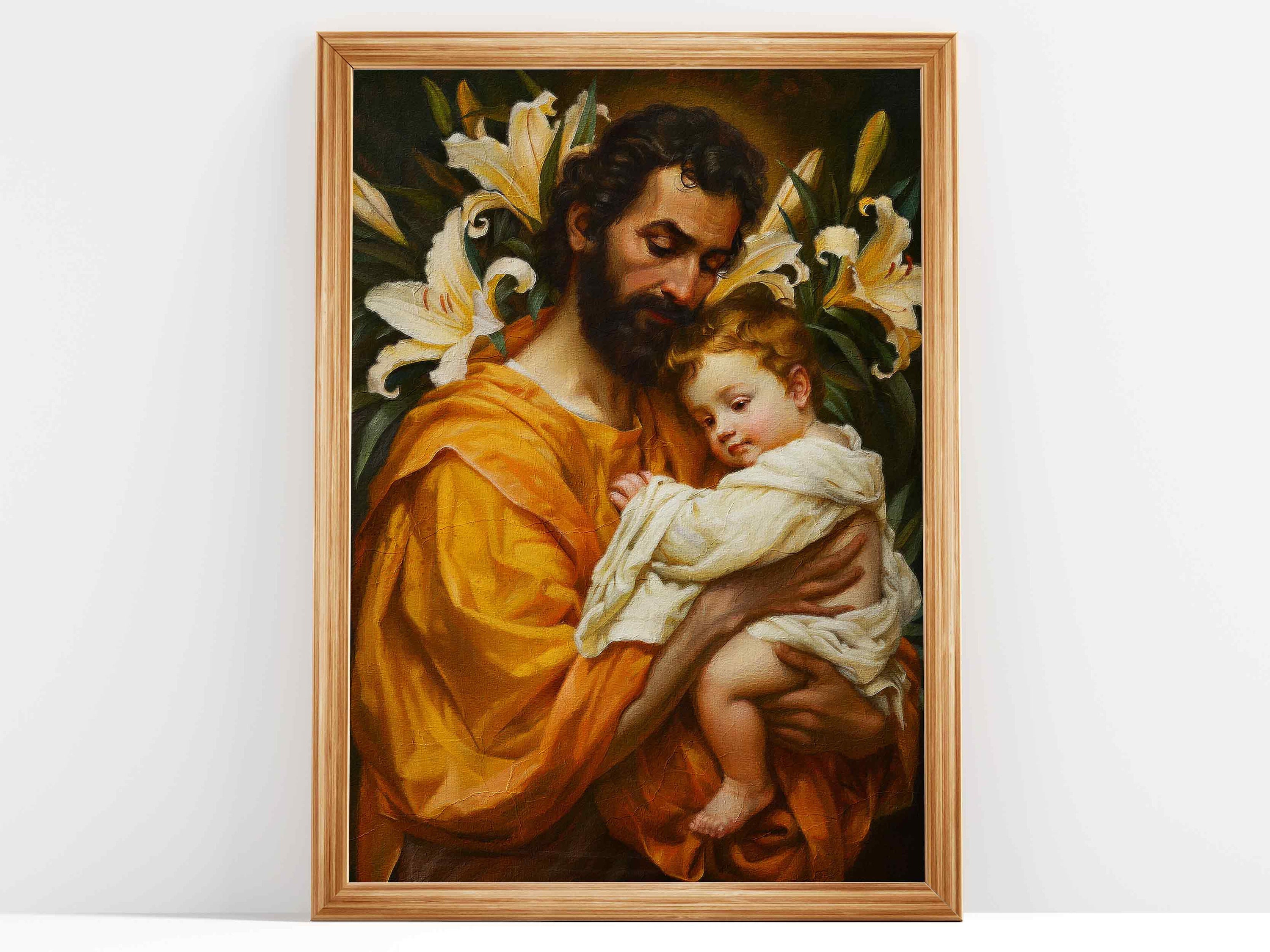 バックドロップ商事額装death nyc セイントジョセフとイエスの子ども JOSEPH AND STACEY【日本公式ストア】ジョセフアンドステイシー