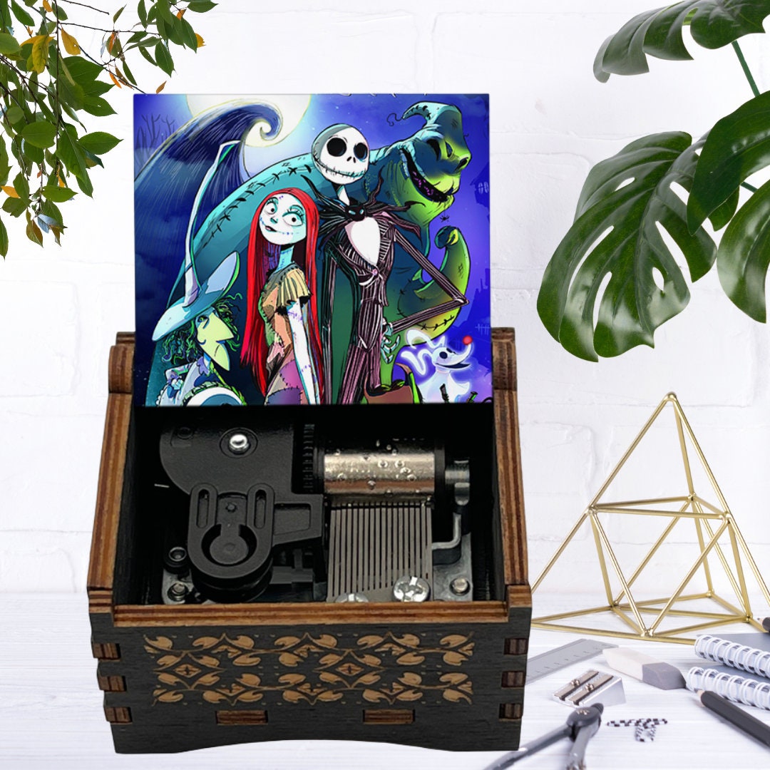 Nice Gift and Souvenir Nightmare Before Christmas Music Box Etsy