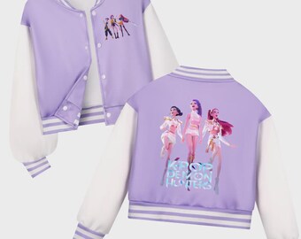 K-Pop D-Demon H-Hunters Collegejacke | Baseball-Style Für Teens