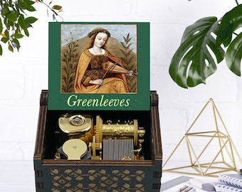 Nettes Geschenk und Sammlerstücke Britischer Volkslied Greensleeves Spieluhr