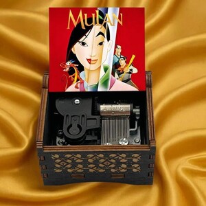 Mulan Princess warrior Spieluhr - Nette kundenspezifische Geschenkideen