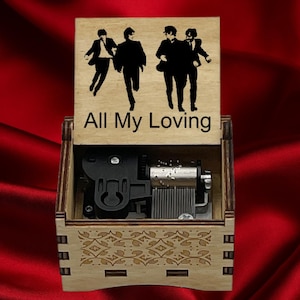 Schöne individuelle Geschenkideen All My Loving Wind Up Music Box der Beatles