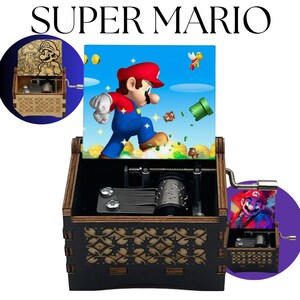 Super Mario Music Box - Perfect and Nice Gift Idea