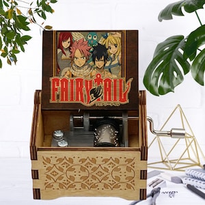 Nice Gift Ideas Anime Fairy Tail Anime Music Box