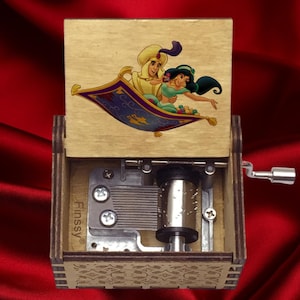 Arabian Nights Alladin  Music Box - Nice Custom Gift Ideas