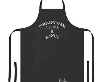 Birmingham Stove Range Apron, Kitchen Apron, Gift For Him, Gift For her