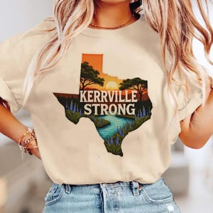 Hill Country Strong shirt, Texas Flood Support Apparel, Pray for Kerrville Shirt, Texas Flood Support Apparel, Pray for Hill Country Tee